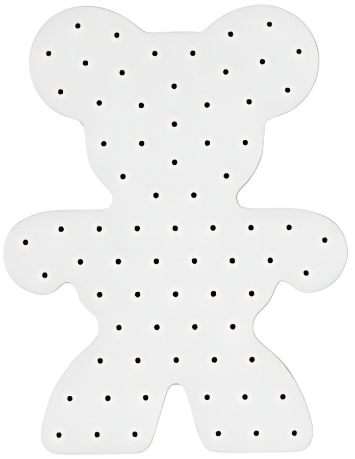 Hama Plaque perforée Maxi Stick "Nounours", 200 x 155 mm
