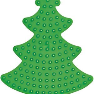 Hama Plaque pour perles midi "Sapin de Noël", petit, vert