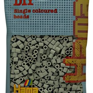 Hama Perles à repasser midi, sachet, gris silex