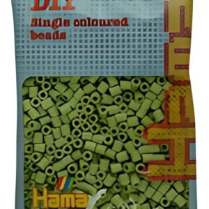 Hama Perles à repasser midi, dans un sachet, matcha