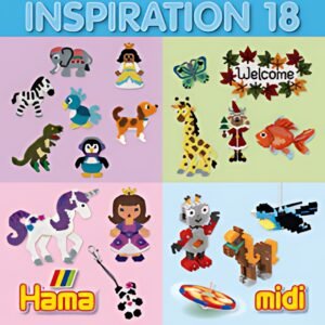 Hama Livre d'inspiration nr.18 pour perles à repasser midi