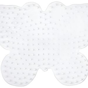 HAMA Plaque pour perles midi "papillon", blanc