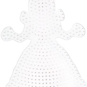 HAMA Plaque pour perles midi "princesse, reine", blanc
