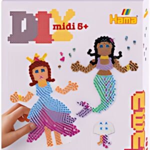 Hama Perles à repasser midi "Princesse & sirène", coffret