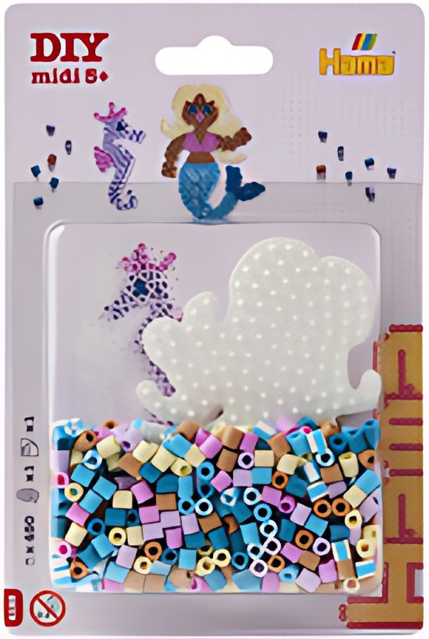 Hama Perles à repasser midi "Sirène", blister