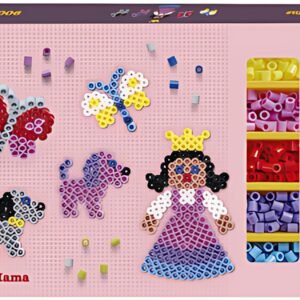 Hama Perles à repasser maxi "Princesse & Co", coffret cadeau