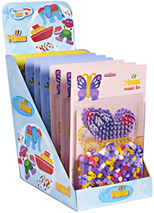 Hama Perles à repasser maxi, assorti en 3 motifs, présentoir