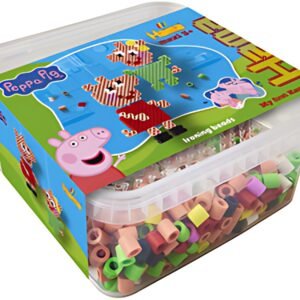 hama Perles à repasser maxi + Plaque "Peppa & sa soeur"