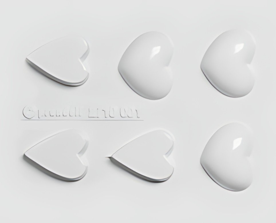 KNORR prandell Moule "Mini coeurs"