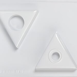 KNORR prandell Moule pour bougeoir, triangles