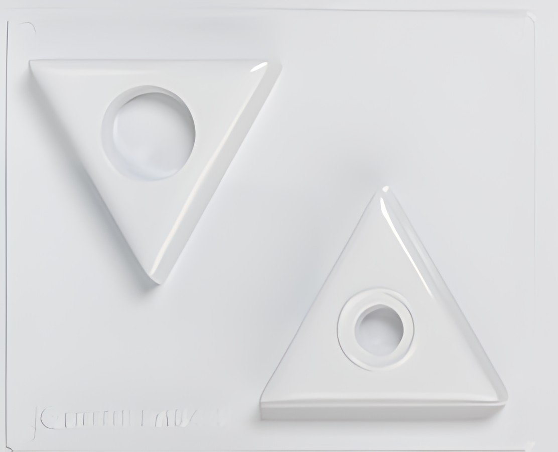 KNORR prandell Moule pour bougeoir, triangles