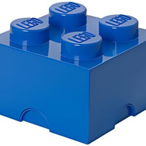 LEGO Brique de rangement STORAGE BRICK 4, 5,7 L, bleu