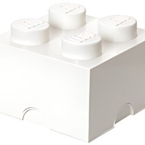 LEGO Brique de rangement STORAGE BRICK 4, 5,7 L, blanc