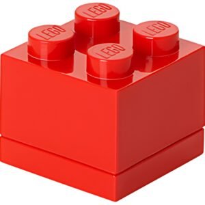 LEGO Boîte à snack MINI BOX 4, 60 ml, rouge