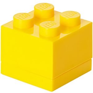 LEGO Boîte à snack MINI BOX 4, 60 ml, jaune