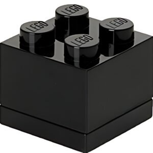 LEGO Boîte à snack MINI BOX 4, 60 ml, noir