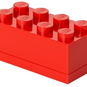 LEGO Boîte à snack MINI BOX 8, 110 ml, rouge