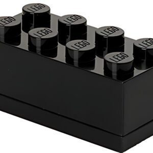 LEGO Boîte à snack MINI BOX 8, 110 ml, noir