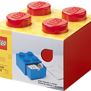 LEGO Brique tiroir DESK DRAWER 4, 1 tiroir, rouge