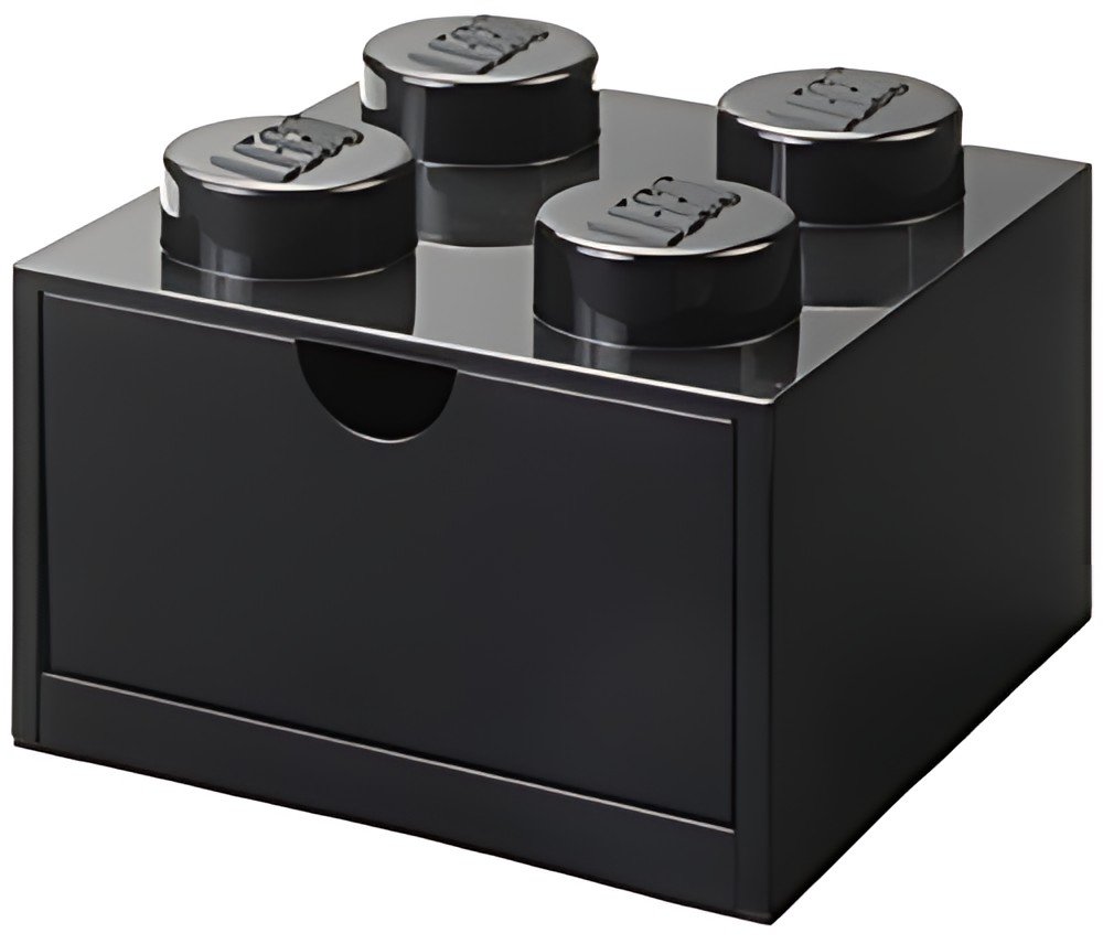 LEGO Brique tiroir DESK DRAWER 4, 1 tiroir, noir