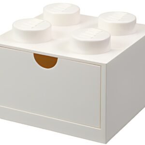 LEGO Brique tiroir DESK DRAWER 4, 1 tiroir, blanc