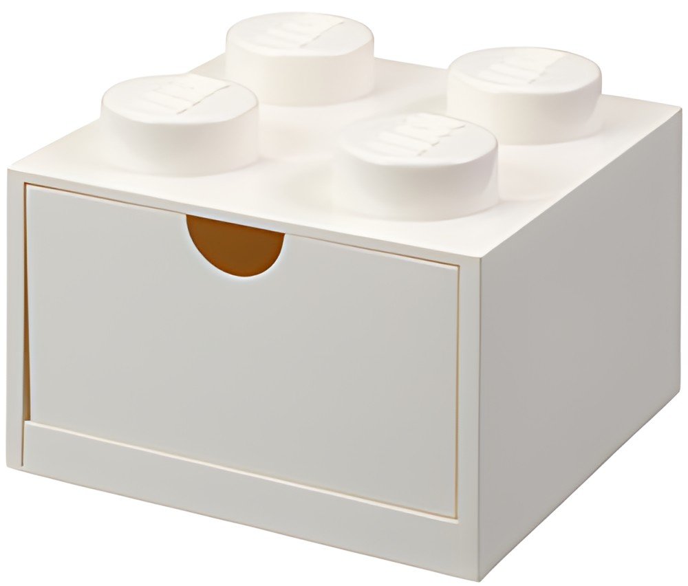 LEGO Brique tiroir DESK DRAWER 4, 1 tiroir, blanc