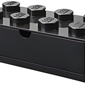 LEGO Brique tiroir DESK DRAWER 8, 1 tiroir, noir