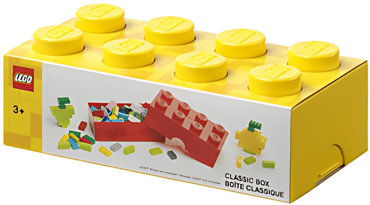 LEGO Boîte à goûter CLASSIC BOX, jaune