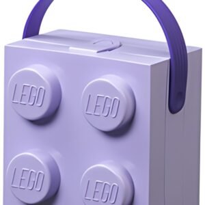 LEGO Boîte à goûter avec poignée, lavande