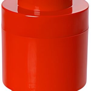 LEGO Brique de rangement STORAGE BRICK 1 ROUND, 950ml, rouge