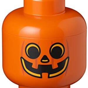 LEGO Boîte en forme de tête STORAGE HEAD PUMPKIN, L, orange