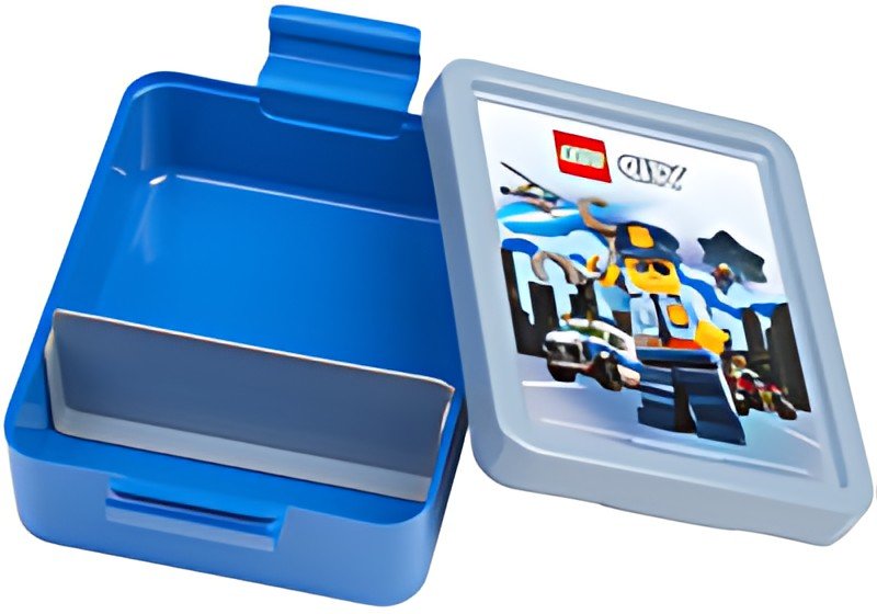 LEGO Boîte à goûter LUNCH BOX CITY, bleu