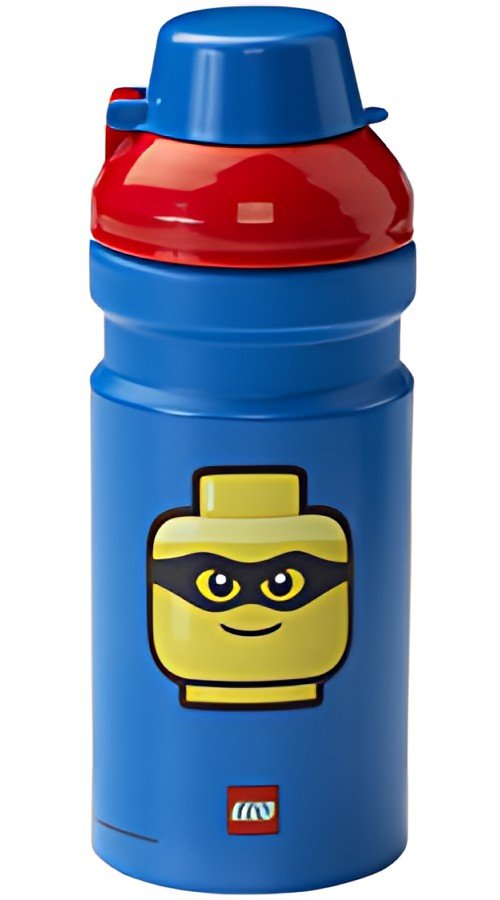 LEGO Gourde ICONIC, 390 ml, bleu