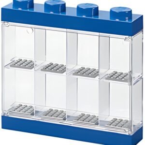 LEGO Vitrine pour figurines DISPLAY CASE 8, bleu