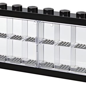 LEGO Vitrine pour figurines DISPLAY CASE 16, noir