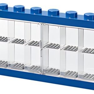 LEGO Vitrine pour figurines DISPLAY CASE 16, bleu