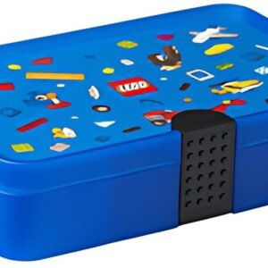 LEGO Boîte de tri SORTING BOX ICONIC, bleu translucide