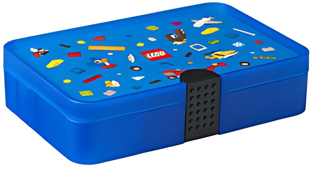 LEGO Boîte de tri SORTING BOX ICONIC, bleu translucide