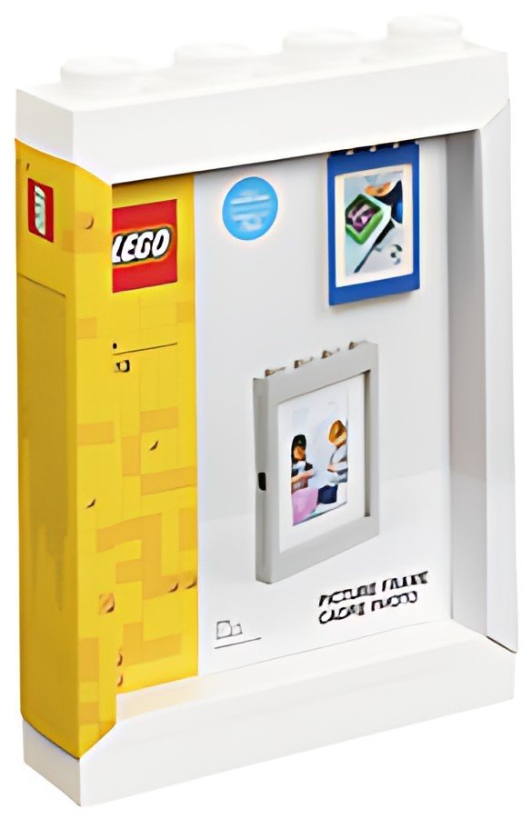 LEGO Cadre photo PICTURE FRAME, (L)191 x (H)268 mm, blanc