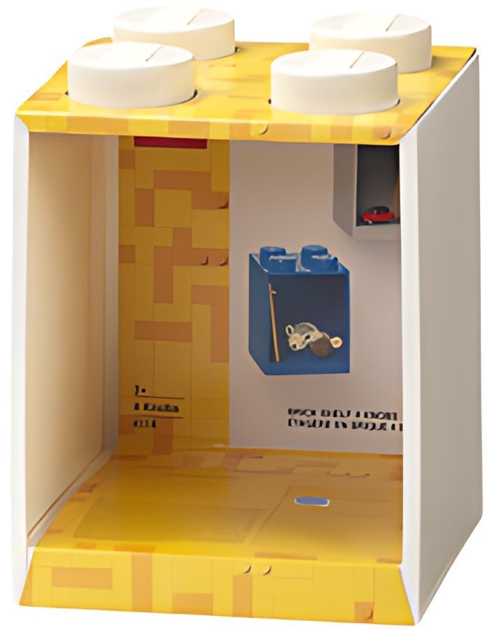 LEGO Étagère en forme de brique BRICK SHELF 4, blanc