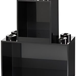 LEGO Set d'étagères en forme de brique BRICK SHELF, noir