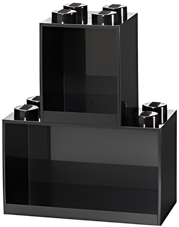 LEGO Set d'étagères en forme de brique BRICK SHELF, noir
