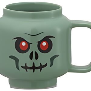 LEGO Mug GREEN SKELETON, 530 ml, dans carton, jaune