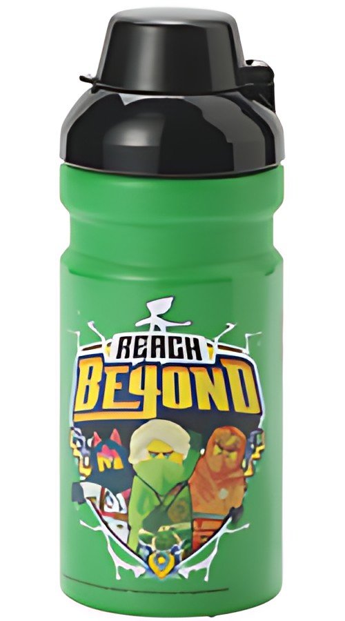 LEGO Gourde NINJAGO GREEN, 390 ml, vert