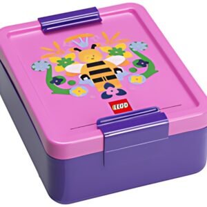 LEGO Boîte à goûter LUNCH BOX BEE, lilas