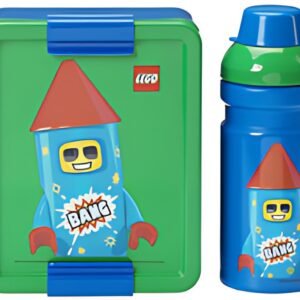 LEGO Gourde + Boîte à goûter LUNCH SET FIREWORK GUY