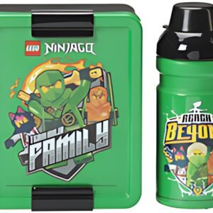 LEGO Gourde + Boîte à goûter LUNCH SET NINJAGO GREEN, vert