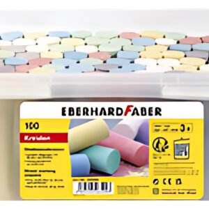 EBERHARD FABER Craie de trottoir, seau en plastique de 100