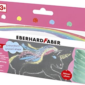 EBERHARD FABER Craie de trottoir corne de licorne, étui de 6