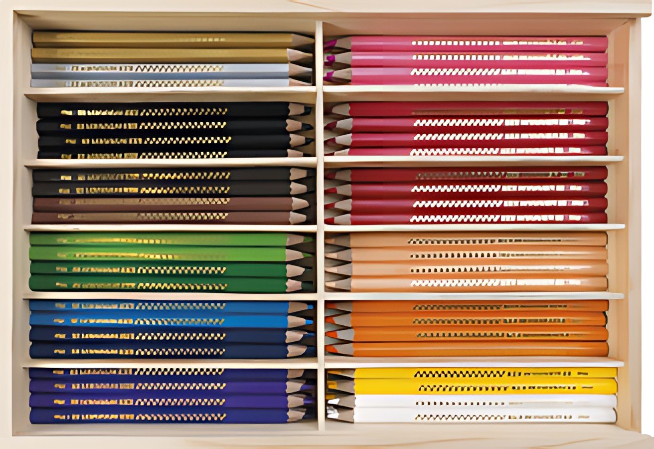 EBERHARD FABER Crayon de couleur THE WINNER, boîte de 144